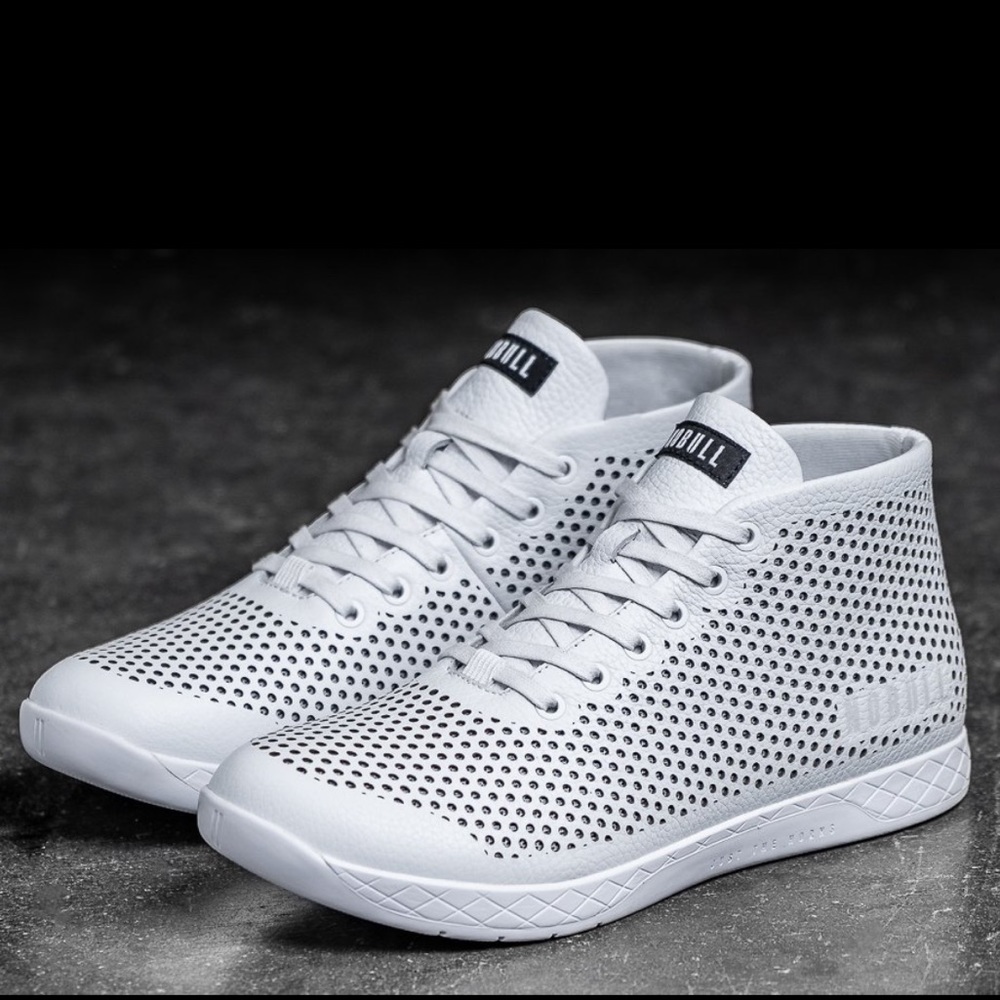 NoBull Leather Mid Trainers